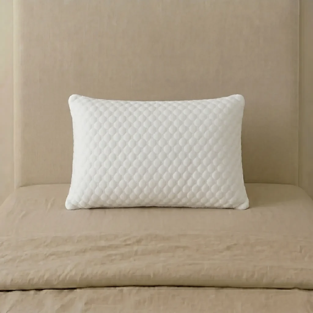 Almohada de viaje viscoelástica con forma de herradura